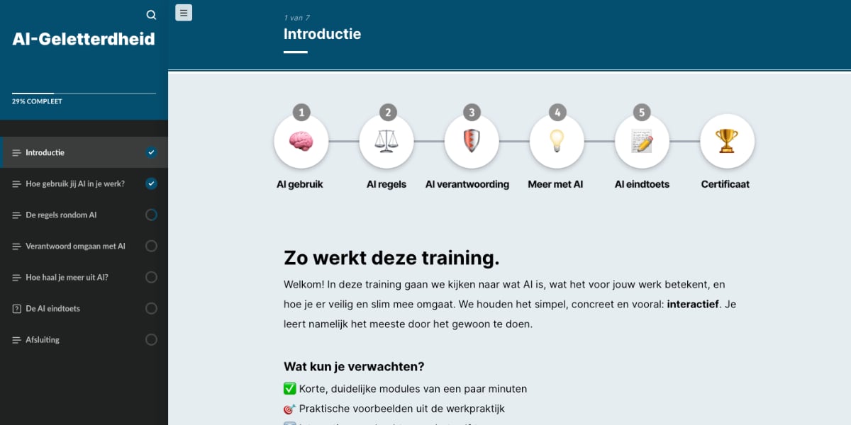 AI in je werk